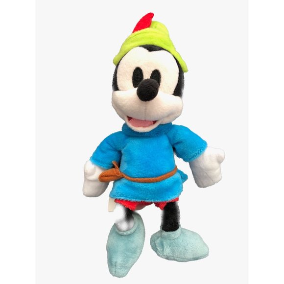 Disney "Mickey Mouse" as Robin Hood of Sherwood Forest Plush 8" Stuffed - Picture 5 of 7